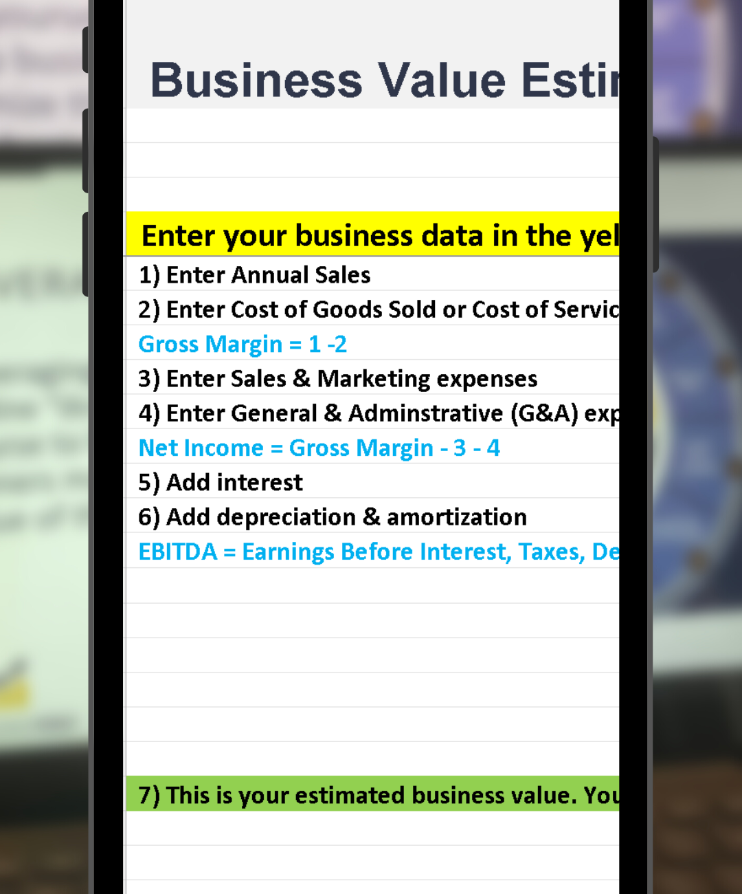 BizValEstimator graphic 1